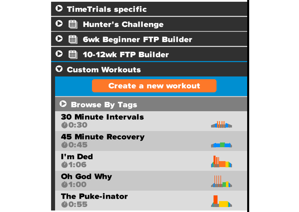 15 Minute Zwift Custom Run Workouts for Weight Loss